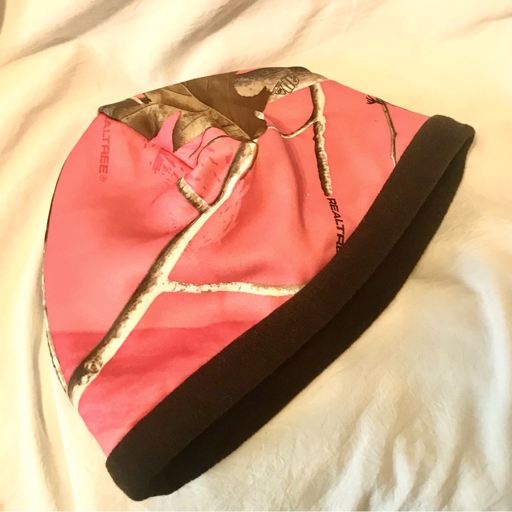 NWOT!!! Pink Camouflage Ladies Beanie!